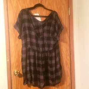 Plaid Torrid Blouse